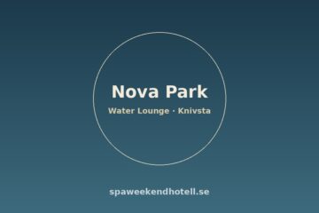 Branded placeholder för Nova Park och spaavdelningen Water Lounge i Knivsta